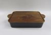 Cryspo Trio Purimaxo Skevos Porselanis me Kapaki/Basi apo Xulo Akakias 36.5X22X8cm 'ACACIA' 65000216